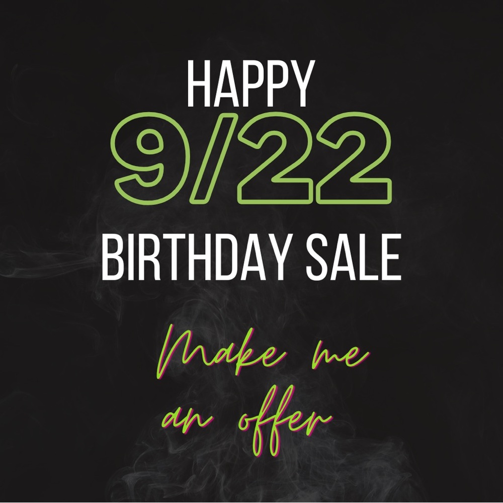 Birthday Sale
